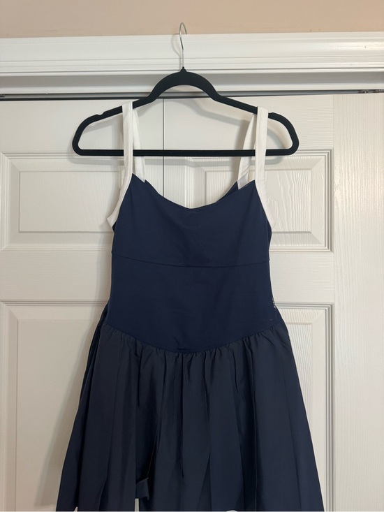 FP Movement by Free People Dresses & Skirts - FP Movement by Free People Navy Tank with White dress with shorts